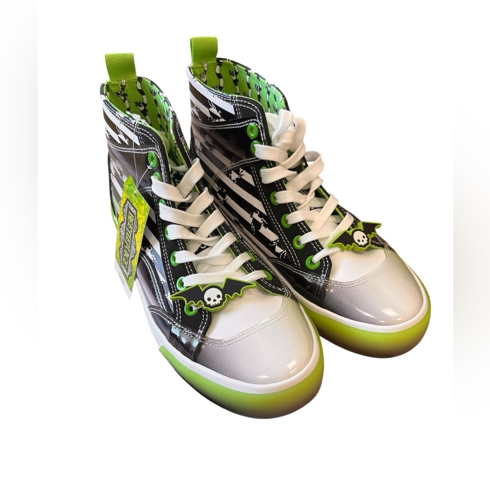 SOLD 
Ground Up-Beetle Juice Adult HighTopsSOLD
